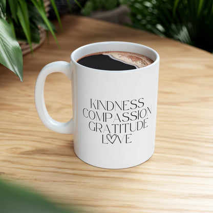 Kindness Minimalist - Ceramic Mug 11oz