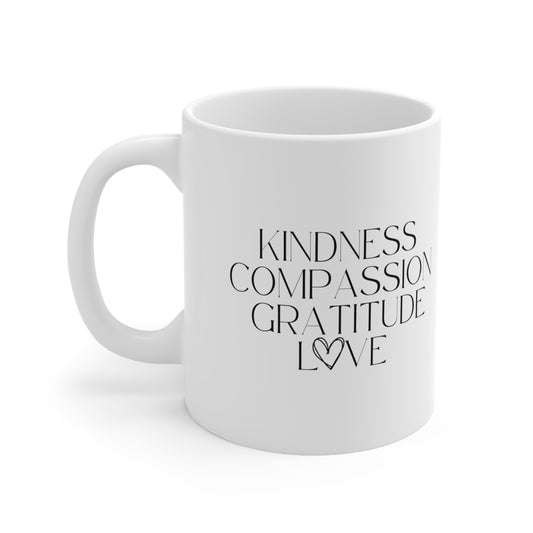 Kindness Minimalist - Ceramic Mug 11oz