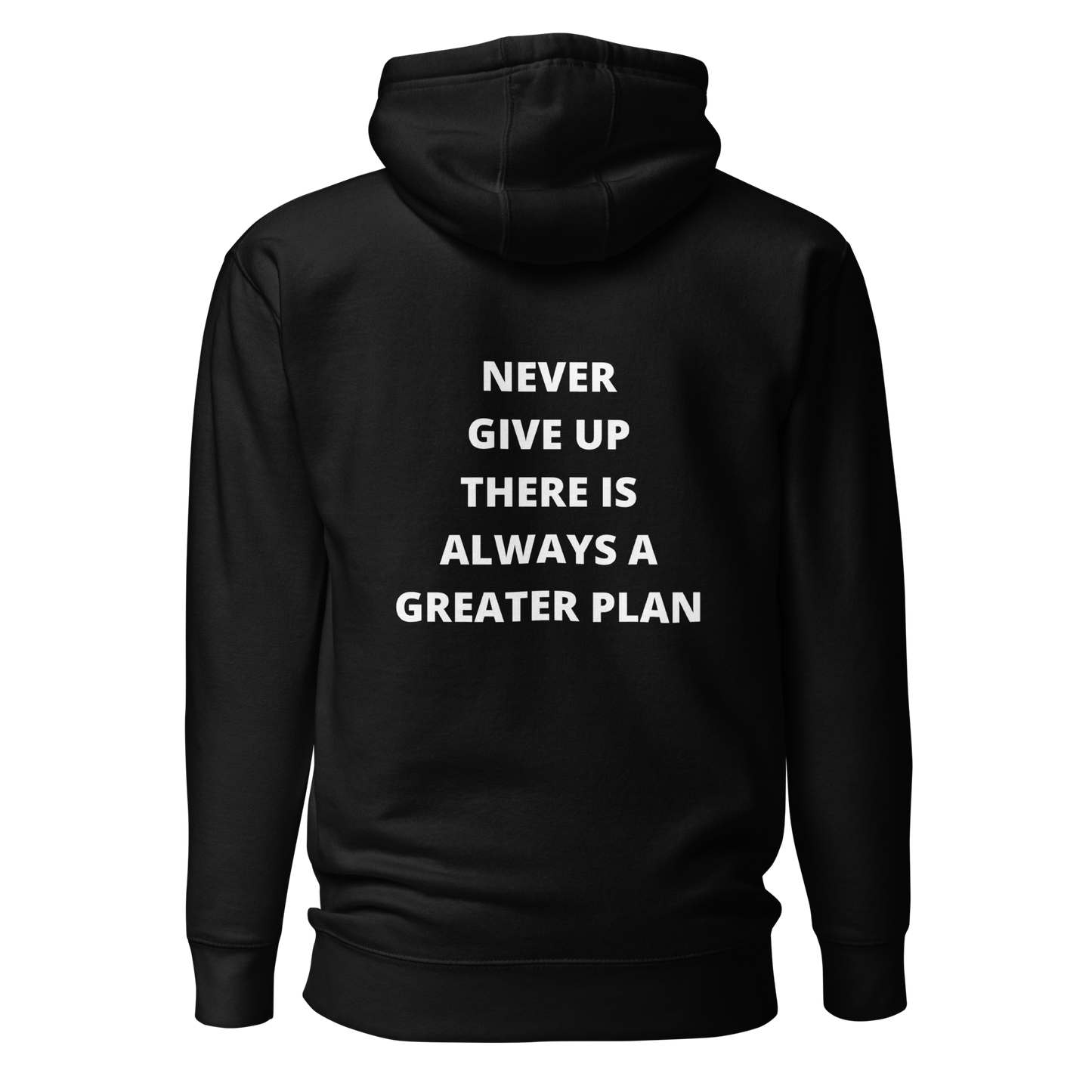 Never Give Up - Unisex Hooded Sweatshirt - Multi Colors Available